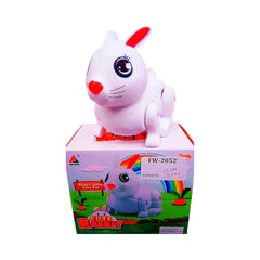 FW-2052 MUSICAL CUTE RABBIT Default Title - MamasJan Toys