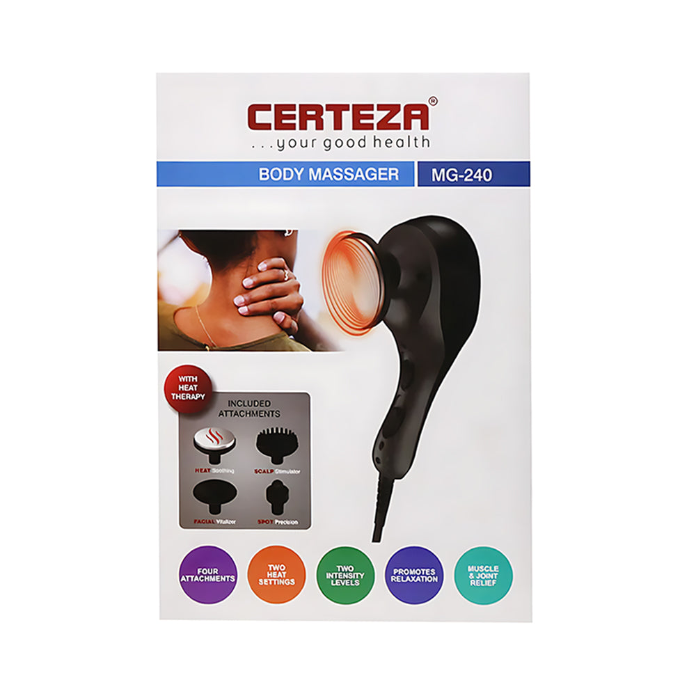 CERTEZA BODY MASSAGER MG240 Default Title - MamasJan Electronics