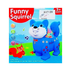 NR617-59 MUSICAL SQUIRREL Default Title - MamasJan Toys