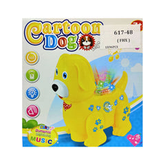 617-48 MUSICAL CARTOON DOG Default Title - MamasJan Toys