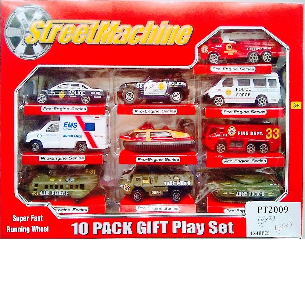 PT2009 TRANSPORT CAR 10PCS Default Title - MamasJan Toys