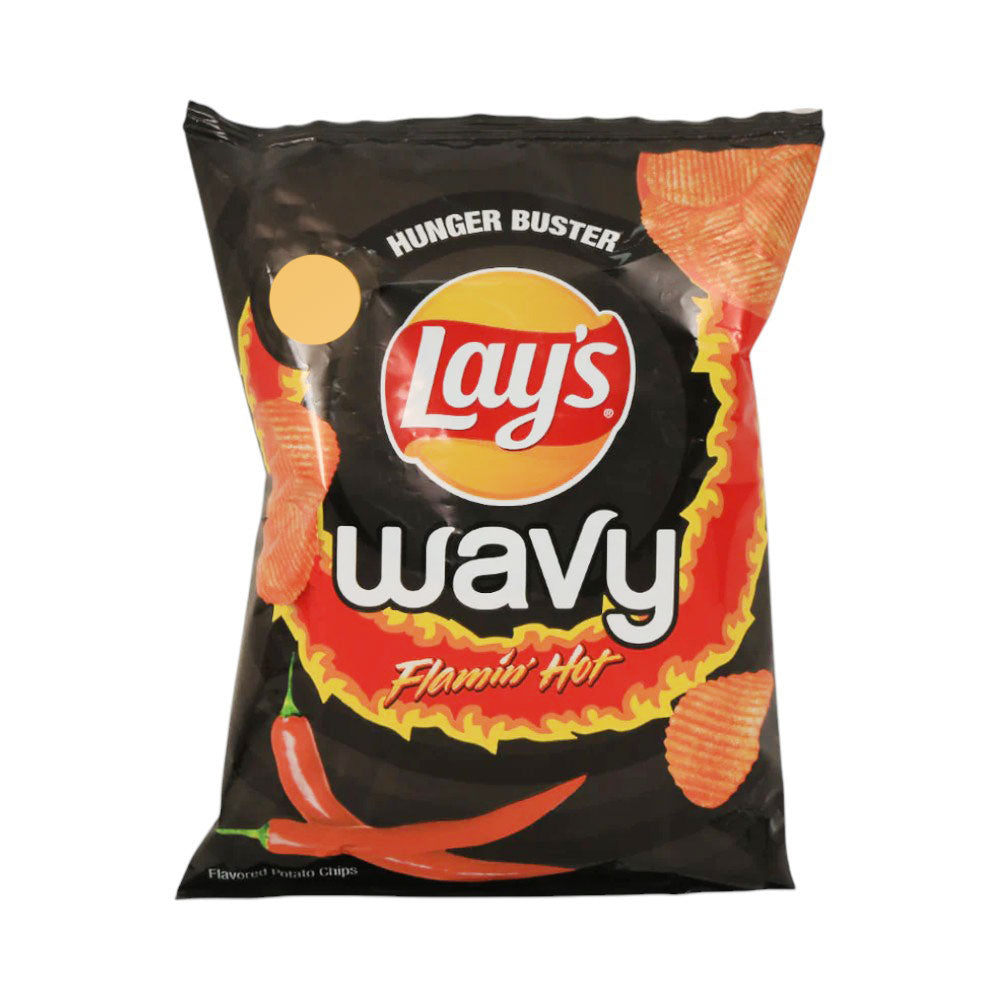 LAYS WAVY FLAMIN HOT 30 GM Default Title - MamasJan GroceryFoods