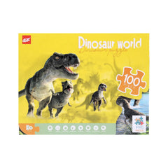 61003 DINOSAUR PUZZLE GAME 100PCS Default Title - MamasJan Toys