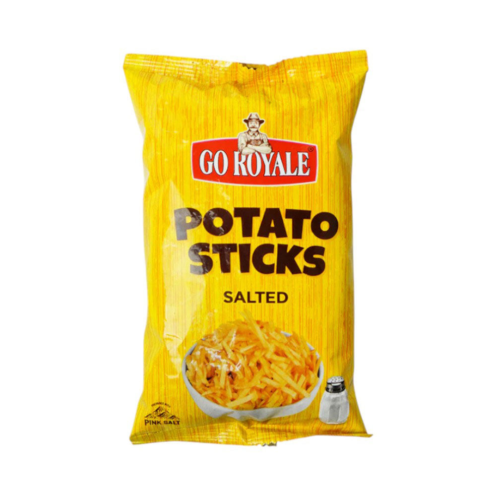 GO ROYALE POTATO STICKS SALTED 28 GM Default Title - MamasJan GroceryFoods