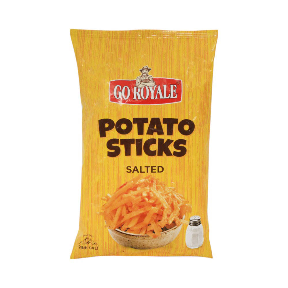 GO ROYALE POTATO STICKS SALTED 120 GM Default Title - MamasJan Grocery