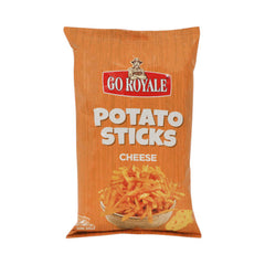 GO ROYALE POTATO STICKS CHEESE 120 GM Default Title - MamasJan Grocery