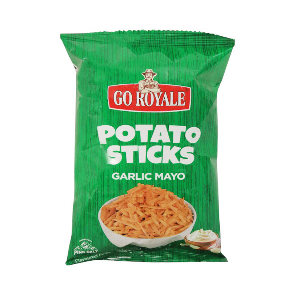 GO ROYALE POTATO STICKS GARLIC MAYO 28 GM Default Title - MamasJan GroceryFoods