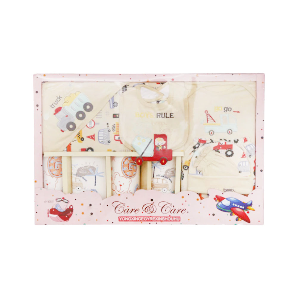 BABY GIFT SET 10PC HELLO CAR LEMON MZW-24 01 Default Title - MamasJan KidsWear