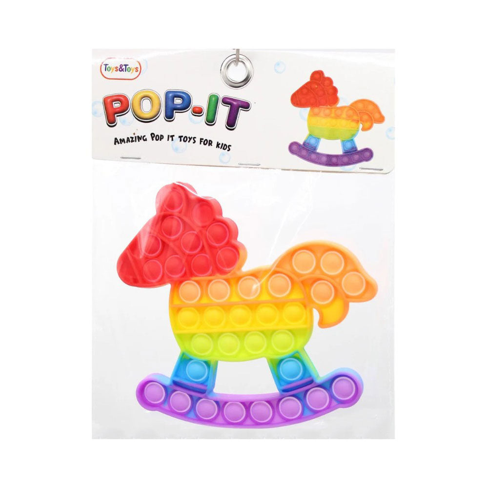 PPT-05 HORSE POP IT Default Title - MamasJan Toys