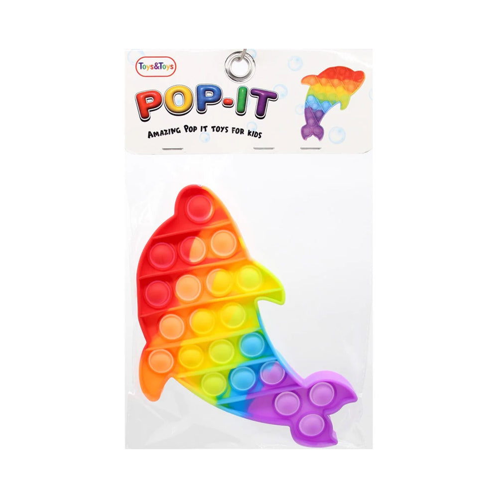 PPT-02 DOLPHIN FISH POP IT Default Title - MamasJan Toys