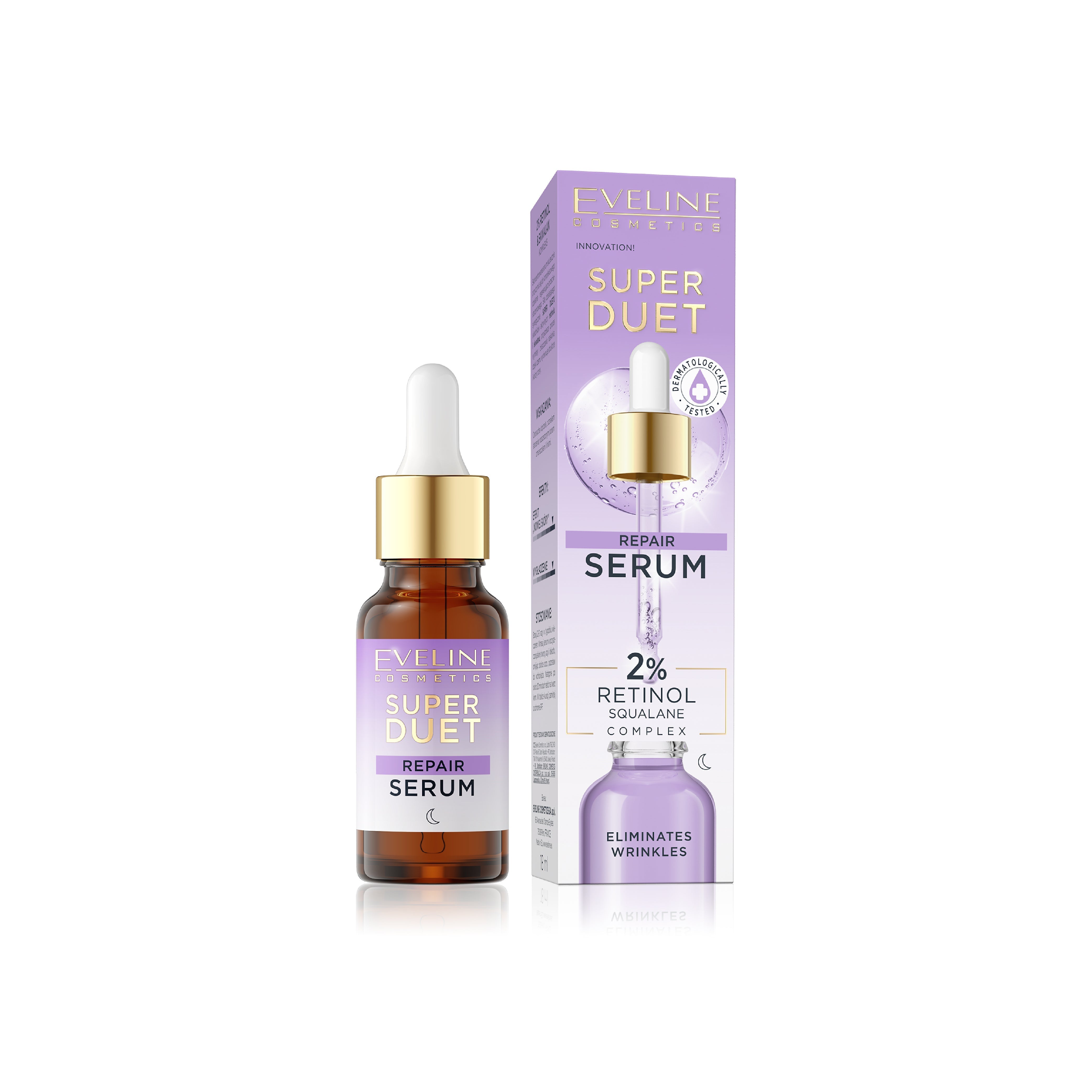 EVELINE SUPER REPAIR SERUM 2% RETINAOL 18ML Default Title - MamasJan skincare