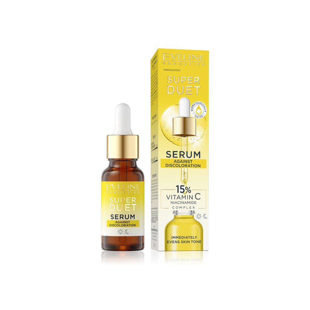 EVELINE SUPER DUET SERUM AGAINST DISOLARATION 15% VITAMIN C Default Title - MamasJan skincare