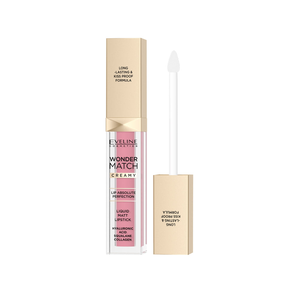 EVELINE WONDER MATCH CREAMY LIQUID MATTT LIPSTICK 12 CHARMIN - MamasJan Makeup