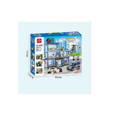 LX-A407 CITY COMMAND CENTER BLOCKS 918PCS Default Title - MamasJan Toys