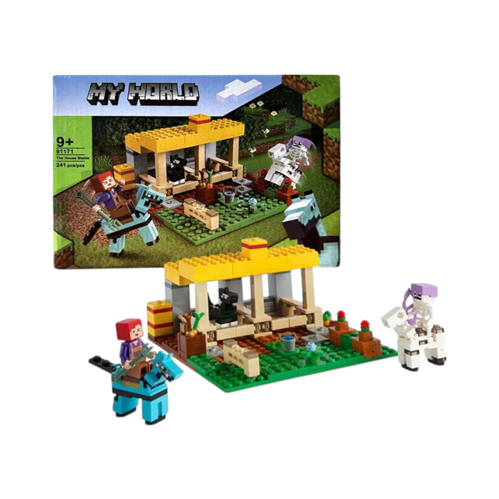 91171 LPN THE HOUSE STABLE BLOCKS 241PCS Default Title - MamasJan Toys