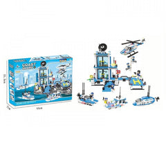 LX-A328 CITY COAST GUARD BLOCKS 645PCS Default Title - MamasJan Toys
