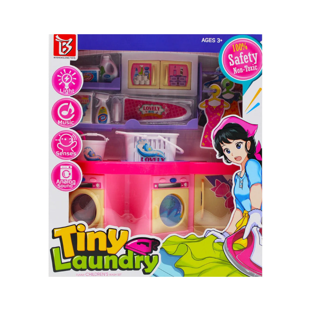 3711B MUSICAL TINY LAUNDRY Default Title - MamasJan Toys