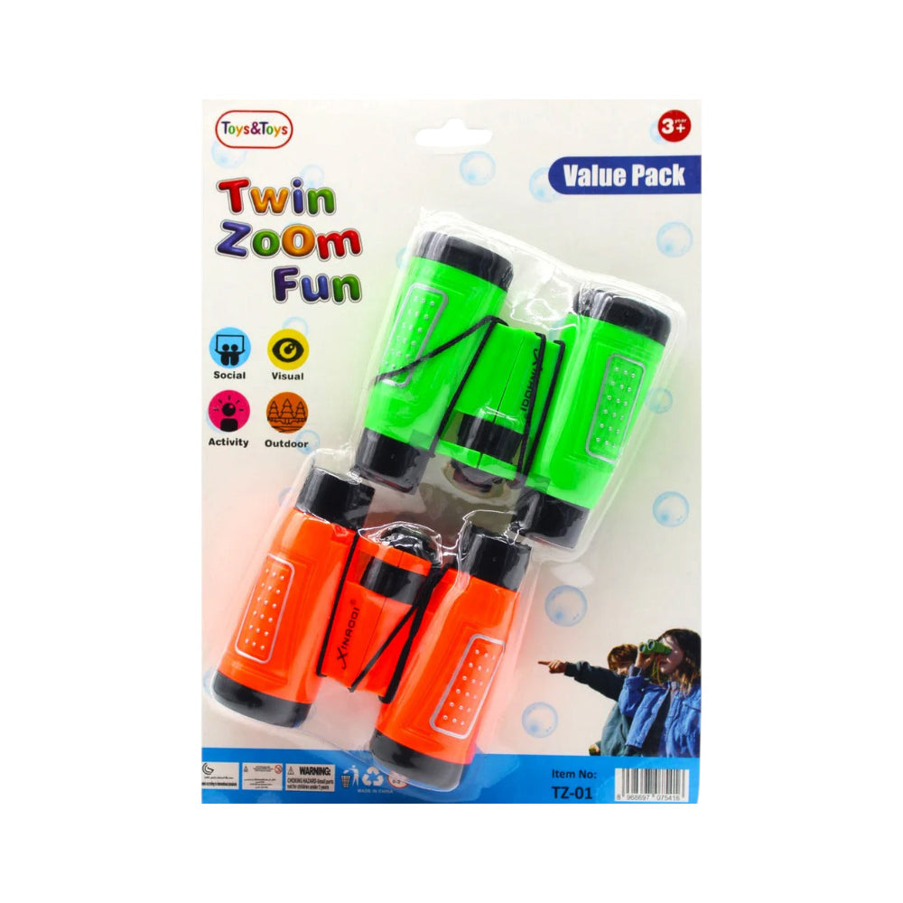 TZ-01 BINOCULARS TWIN PACK IN CARD Default Title - MamasJan Toys