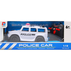 0855-134 POLICE CAR W-USB R/C Default Title - MamasJan Toys