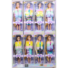 8006C4 HAPPY GIRL DOLL 11INCH Default Title - MamasJan Toys