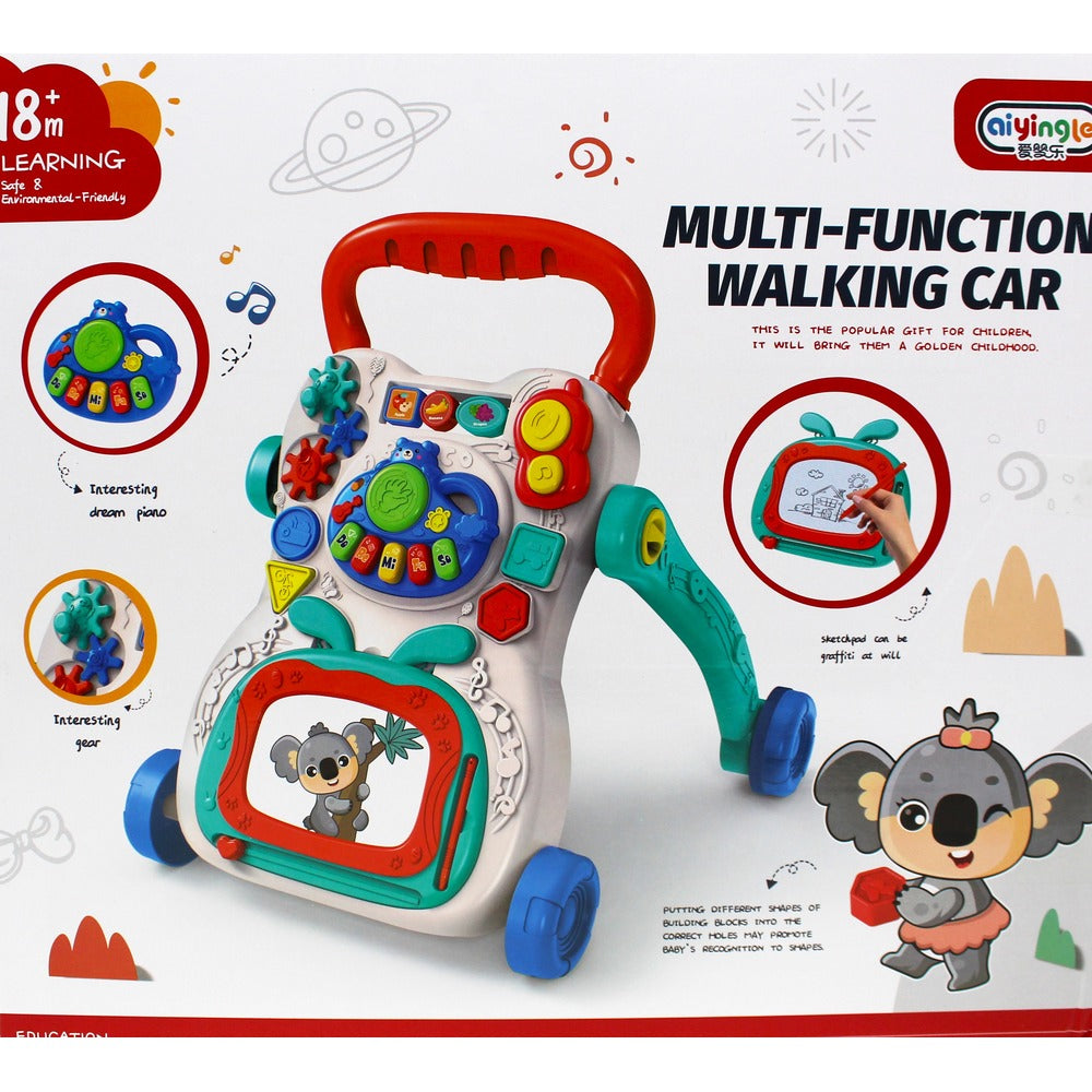 668-133 MUSICAL WALKER W-BOARD Default Title - MamasJan Toys