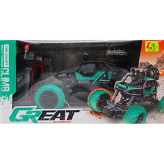 955-165 118 ROCK CRAWLER CAR W-USB&SPRAY R/C Default Title - MamasJan Toys