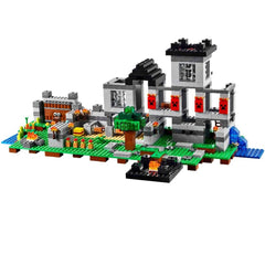 10472 LPN THE FORTRESS MY CUBE WORLD BLOCKS 990PCS Default Title - MamasJan Toys