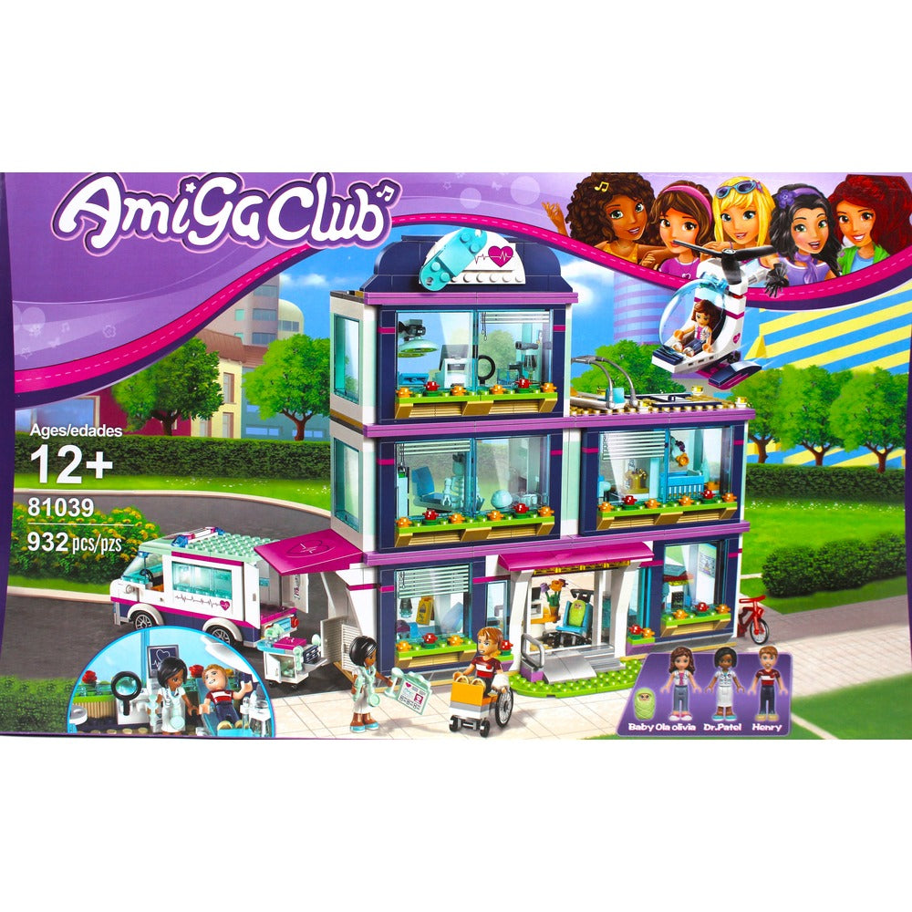 81039 LPN AIMA CLUB GIRLS BLOCKS 932PCS Default Title - MamasJan Toys