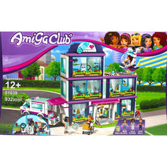 81039 LPN AIMA CLUB GIRLS BLOCKS 932PCS Default Title - MamasJan Toys