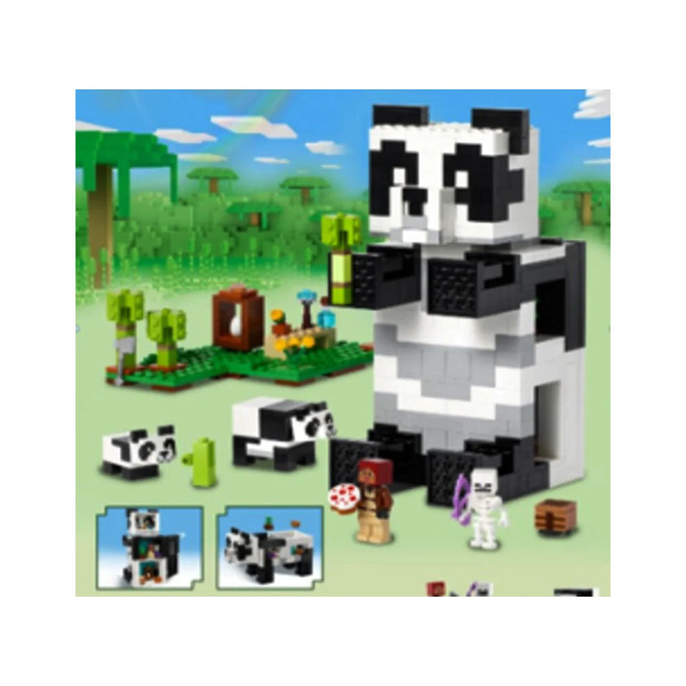 X8006 LPN CUBE WORLD PANDA BLOCKS 553PCS Default Title - MamasJan Toys