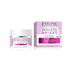 EVELINE PERFECT BRIGHT LIGHT CREAM DAY 50ML Default Title - MamasJan skincare