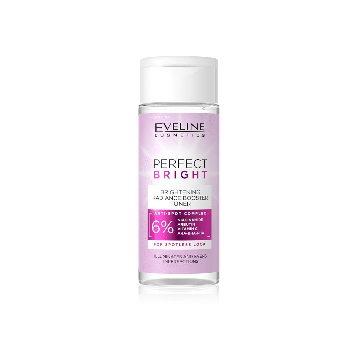 EVELINE PERFECT BRIGHT RADIANCE BOOSTER TONER 150ML Default Title - MamasJan skincare