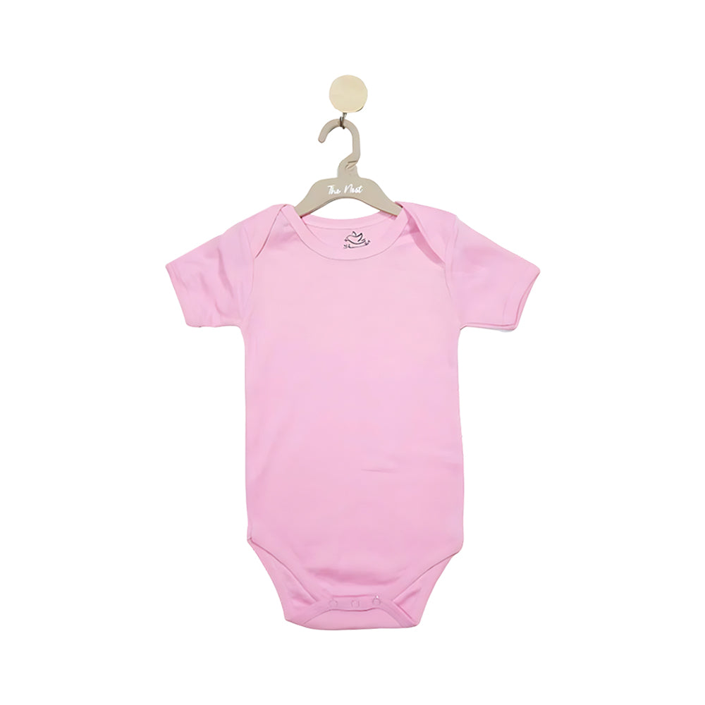BODY SUIT SHORTSLEEVE (PINK) 0-3 M 1049 18-24 M - MamasJan General