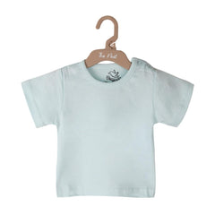 BOYS T-SHIRT (BLUE-GLOW) 0-3 M 1053 18-24 M - MamasJan KidsWear