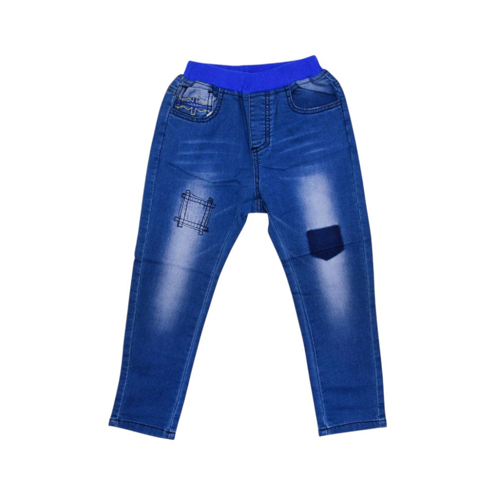 BOYS DENIM JEANS MZS-25 6-7 YEAR 003 W.G Default Title - MamasJan KidsWear