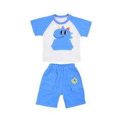 BOY S/S 2PC KNICKER SUIT MZS-25 18-24M BS-8 W/G Default Title - MamasJan KidsWear