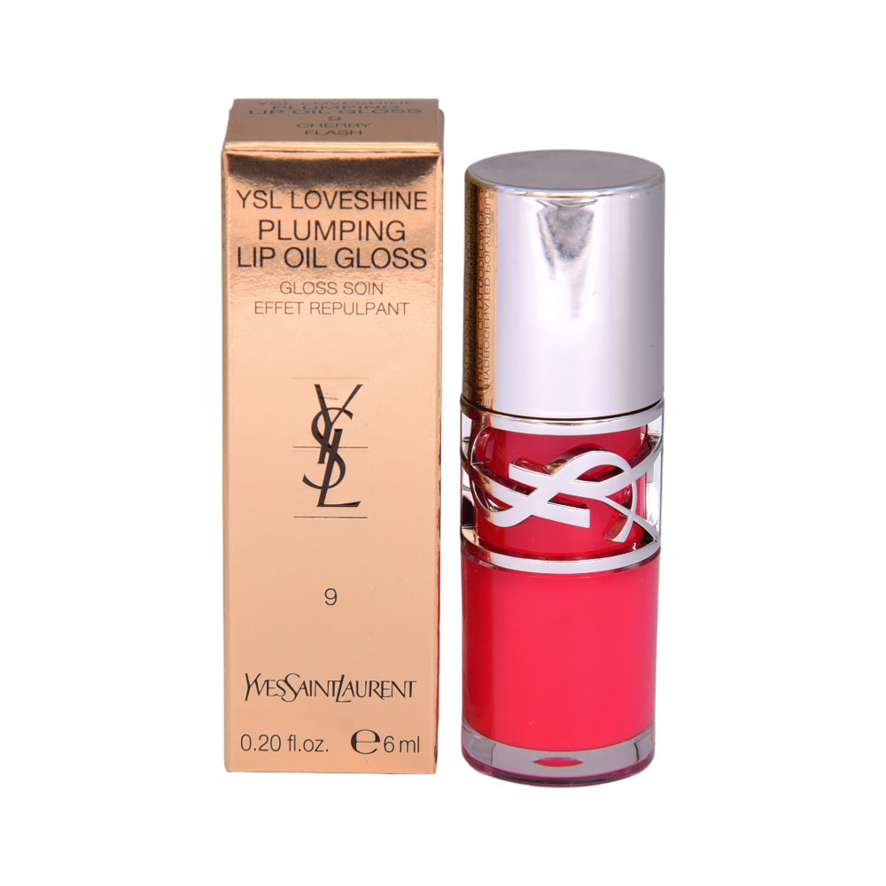 YSL LOVESHINE PLUMPING LIP OIL GLOSS 9 CHERRY Default Title - MamasJan Makeup