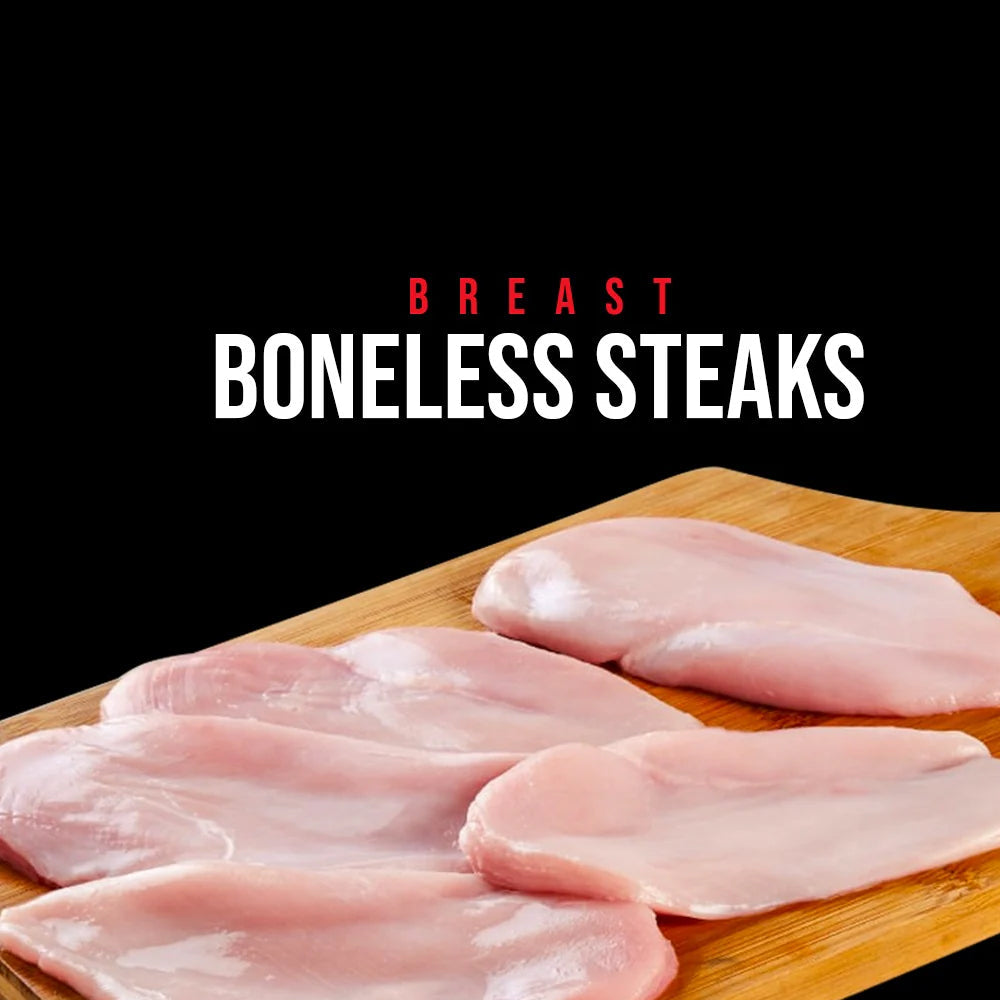 ALF BREAST BONELESS STEAKS 500 GM - MamasJan Grocery