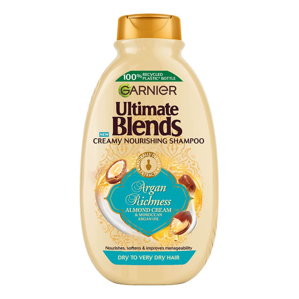 Garnier Ultra Blends Argan Oil Almond Cream Shampoo 400Ml