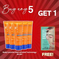 Buy 5 Whitening Sunscreens Spf 60 Get 1 Purederm Mask Free