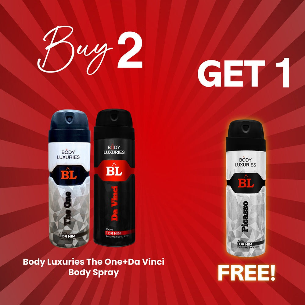 Buy 2 Men Body Sprays Get 1 Free 2