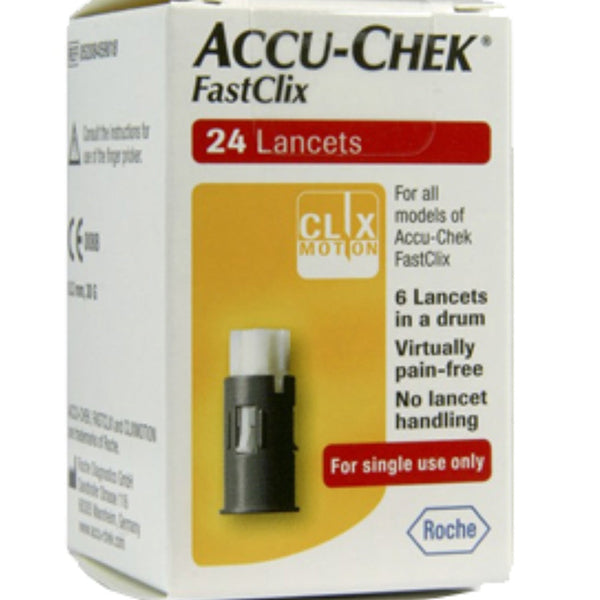 Accu-Chek Fastclix Lancets 24s