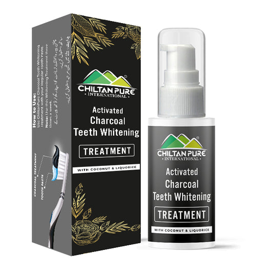 Activated Charcoal Teeth 🦷 Whitening Treatment - Whitens Teeth Naturally, Kills Cavity causing Bacteria & Eliminates Bad Breath