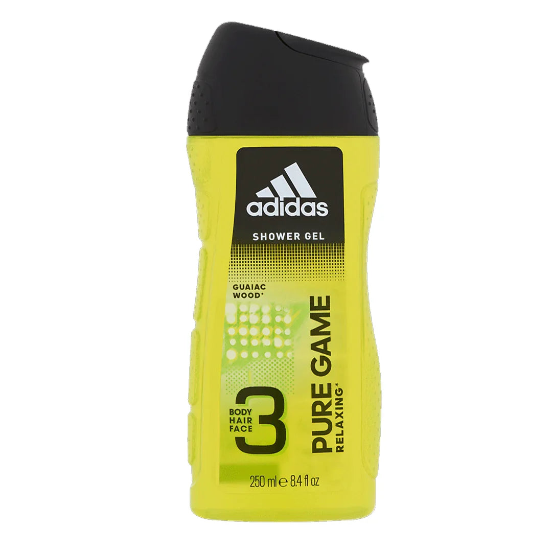 ADIDAS SHOWER GEL PURE GAME 250 ML Default Title - MamasJan Grocery Nonfood