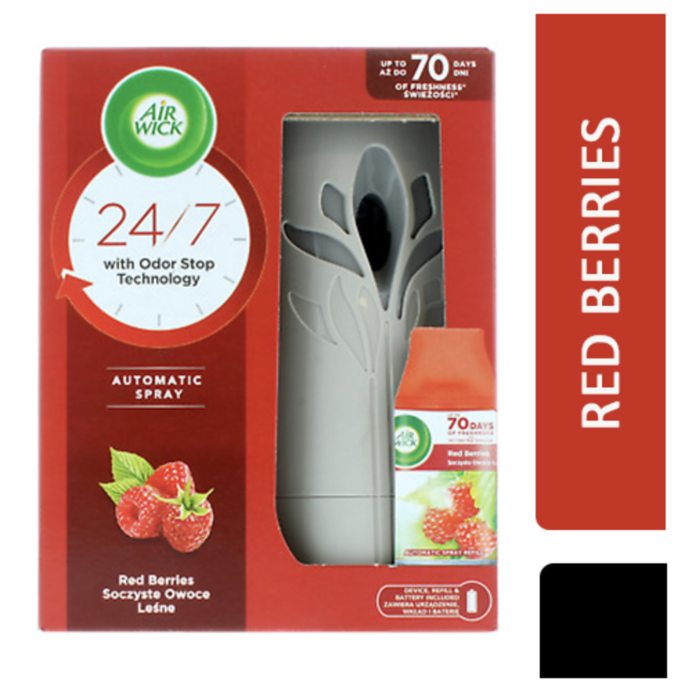 AIR WICK AIR FRESHNER & MACHINE FOREST RED BERRIES 250 ML Default Title - MamasJan Grocery Nonfood