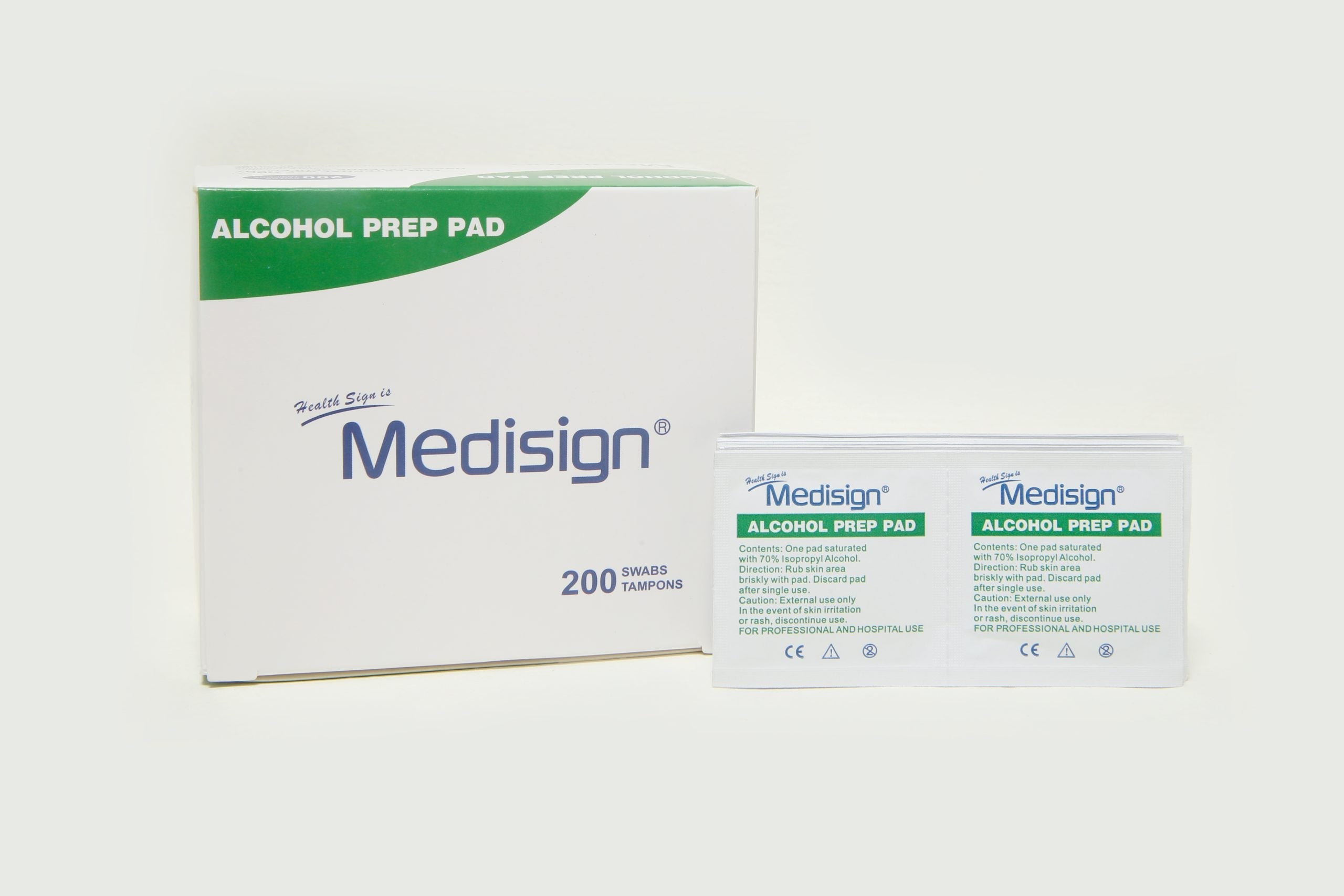 Medisign Alcohol Swabs 200Pcs - The Healthcare Shop Pakistan