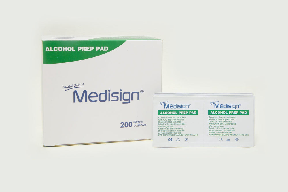 Medisign Alcohol Swabs 200Pcs - The Healthcare Shop Pakistan