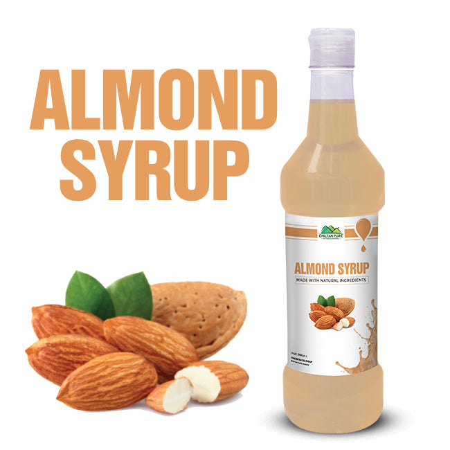 Almond Syrup\Sharbat - Source of Magnesium and Good Fat, Healthy Nutritious Summer Drink