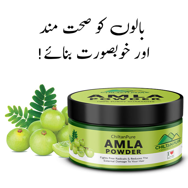 Amla Powder – Rich Source of Vitamin C, Power Pack for Hair & Skin [آملہ]