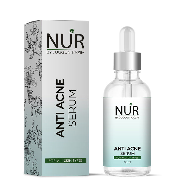 Nur Anti Acne Serum – Clear skin is happy skin, let us keep you get there, Reduces acne, unclog pore – 100% pure.